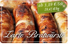 Bio-Bratwurst kaufen – Bio Shop