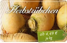 Bio-Herbstrübchen online kaufen – Bio-Onlineshop