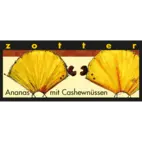 Bio Bergmilchschokolade mit Ananas & Cashewnougat, handgeschöpft von Natur.com