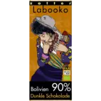 Bio Bitterschokolade mit 90% Kakao aus Bolivien von Natur.com