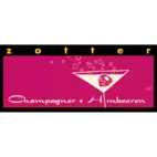 Bio Bitterschokolade mit Champagner & Himbeeren, handgeschöpft von Natur.com