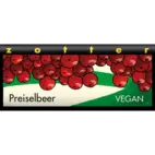 Bio Bitterschokolade mit Preiselbeercreme, handgeschöpft von Natur.com