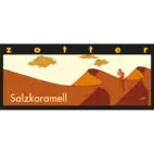 Bio Bitterschokolade mit Salzkaramell & gesalzenem Mandelnougat, handgeschöpft von Natur.com