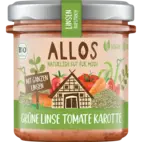 Produktbild: Brotaufstrich mit grünen Linsen, Tomate & Karotte