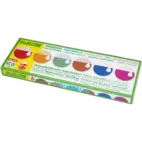 Produktbild: Eier-Malkasten mit Naturfarben (mit Pinsel)