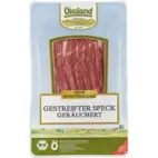 Bio Gestreifter Speck, geräuchert, geschnitten von Natur.com