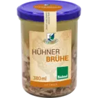 Bio Hühnerbrühe mit Fleischeinlage von Natur.com