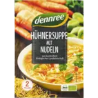 Bio Hühnersuppe mit Nudeln im Beutel von Natur.com