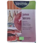 Bio Jamón Serrano ETG, luftgetrocknet, geschnitten von Natur.com