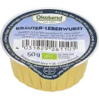 Bio Kräuter-Leberwurst von Natur.com