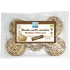 Bio Mehrkorn-Brötchen zum Aufbacken (5 Stück) von Natur.com