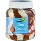 Bio Milch- & Nuss-Nougat-Duo-Creme von Natur.com