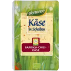 Produktbild: Paprika-Chili-Käse aus Weidemilch, geschnitten, laktosefrei