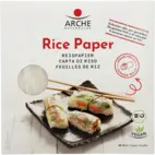 Bio Reispapier für Frühlingsrollen von Natur.com