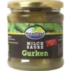 Bio Salz-Dillgurken im Glas, milchsauer fermentiert von Natur.com