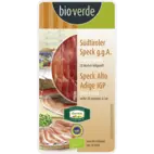 Bio Südtiroler Speck g.g.A., geräuchert, geschnitten von Natur.com