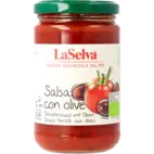 Produktbild: Tomatensauce mit schwarzen Oliven