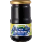 Bio Waldheidelbeeren im Glas von Natur.com