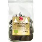 Produktbild: Zartbitter-Lebkuchenherzen mit Eierlikörfüllung