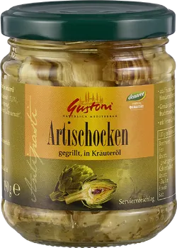 Bio-Artischockenherzen in Kräuteröl - jetzt online kaufen bei Natur.com