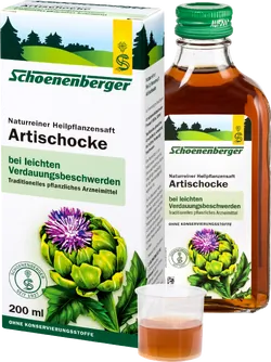 Artischockensaft von Schoenenberger - jetzt online kaufen bei Natur.com