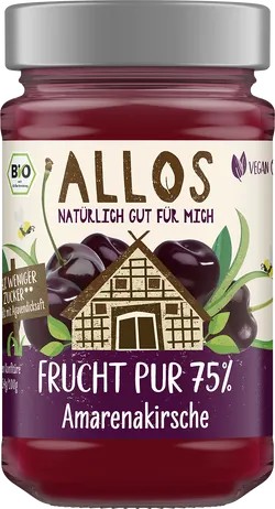 Bio-Amarenakirsch-Fruchtaufstrich - jetzt online kaufen bei Natur.com
