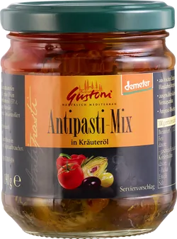 Bio-Antipasti-Mix in Kräuteröl - jetzt online kaufen bei Natur.com