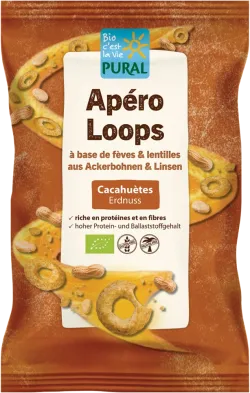 Bio-Apéro Loops - knusprige Snack-Ringe jetzt online kaufen bei Natur.com