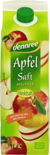 Bio-Apfelsaft naturtrüb - jetzt online kaufen bei Natur.com