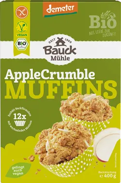 Bio-Apple-Crumble-Muffins-Backmischung glutenfrei - jetzt online kaufen bei Natur.com