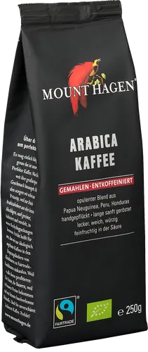 Bio-Arabica-Kaffee entkoffeiniert gemahlen - jetzt online kaufen bei Natur.com