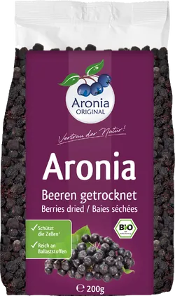 Bio-Aroniabeeren getrocknet - jetzt online kaufen bei Natur.com