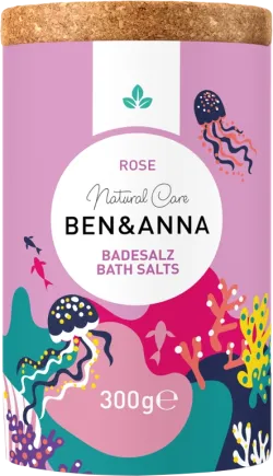 Badesalz Rose von Ben&Anna - jetzt online kaufen bei Natur.com
