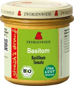 Bio-Basilikum-Tomaten-Brotaufstrich Basitom - jetzt online kaufen bei Natur.com