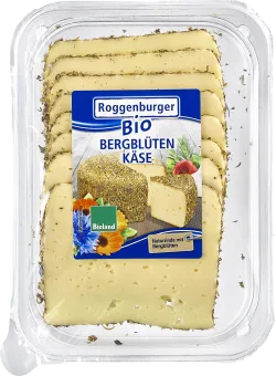 Bio-Bergblütenkäse laktosefrei geschnitten - jetzt online kaufen bei Natur.com