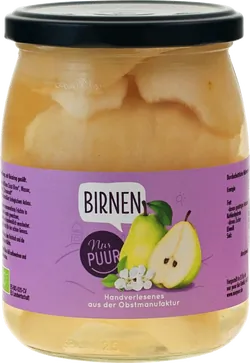 Bio-Birnen im Glas - jetzt online kaufen bei Natur.com