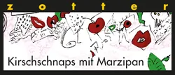 Bio-Bitterschokolade mit Kirschschnaps & Marzipan handgeschöpft - jetzt online kaufen