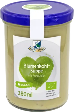 Bio-Blumenkohlsuppe mit Kokosmilch - jetzt online kaufen bei Natur.com