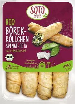 Bio-Börek-Röllchen mit Spinat & Feta - jetzt online kaufen bei Natur.com