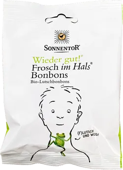 Bio-Bonbons Frosch im Hals - jetzt online kaufen bei Natur.com