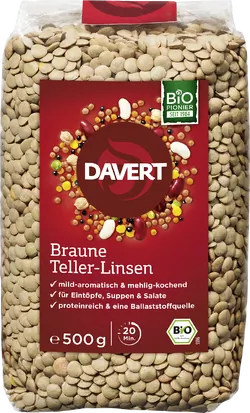 Bio-Braune Tellerlinsen - jetzt online kaufen bei Natur.com
