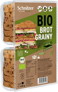 Bio-Brot Grainy glutenfrei - jetzt online kaufen bei Natur.com