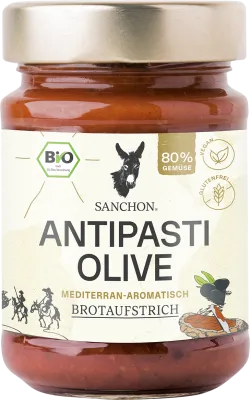 Bio-Brotaufstrich Antipasti-Olive - jetzt online kaufen bei Natur.com