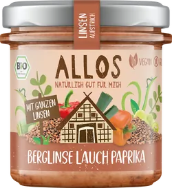 Bio-Brotaufstrich mit Berglinsen, Lauch & Paprika - jetzt online kaufen bei Natur.com