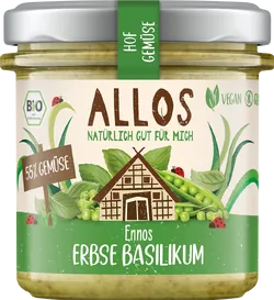 Bio-Brotaufstrich Hofgemüse mit Erbse & Basilikum - jetzt online kaufen bei Natur.com