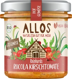Bio-Brotaufstrich Hofgemüse mit Rucola & Kirschtomate - jetzt online kaufen bei Natur.com