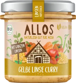 Bio-Brotaufstrich mit gelben Linsen & Curry - jetzt online kaufen bei Natur.com