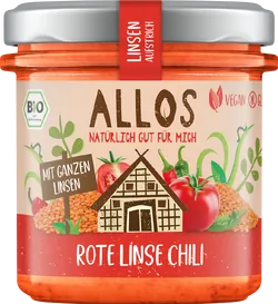Bio-Brotaufstrich mit roten Linsen & Chili - jetzt online kaufen bei Natur.com