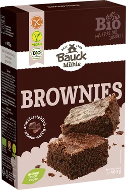 Bio-Brownies-Backmischung glutenfrei - jetzt online kaufen bei Natur.com