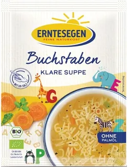 Bio-Buchstabensuppe im Beutel - jetzt online kaufen bei Natur.com